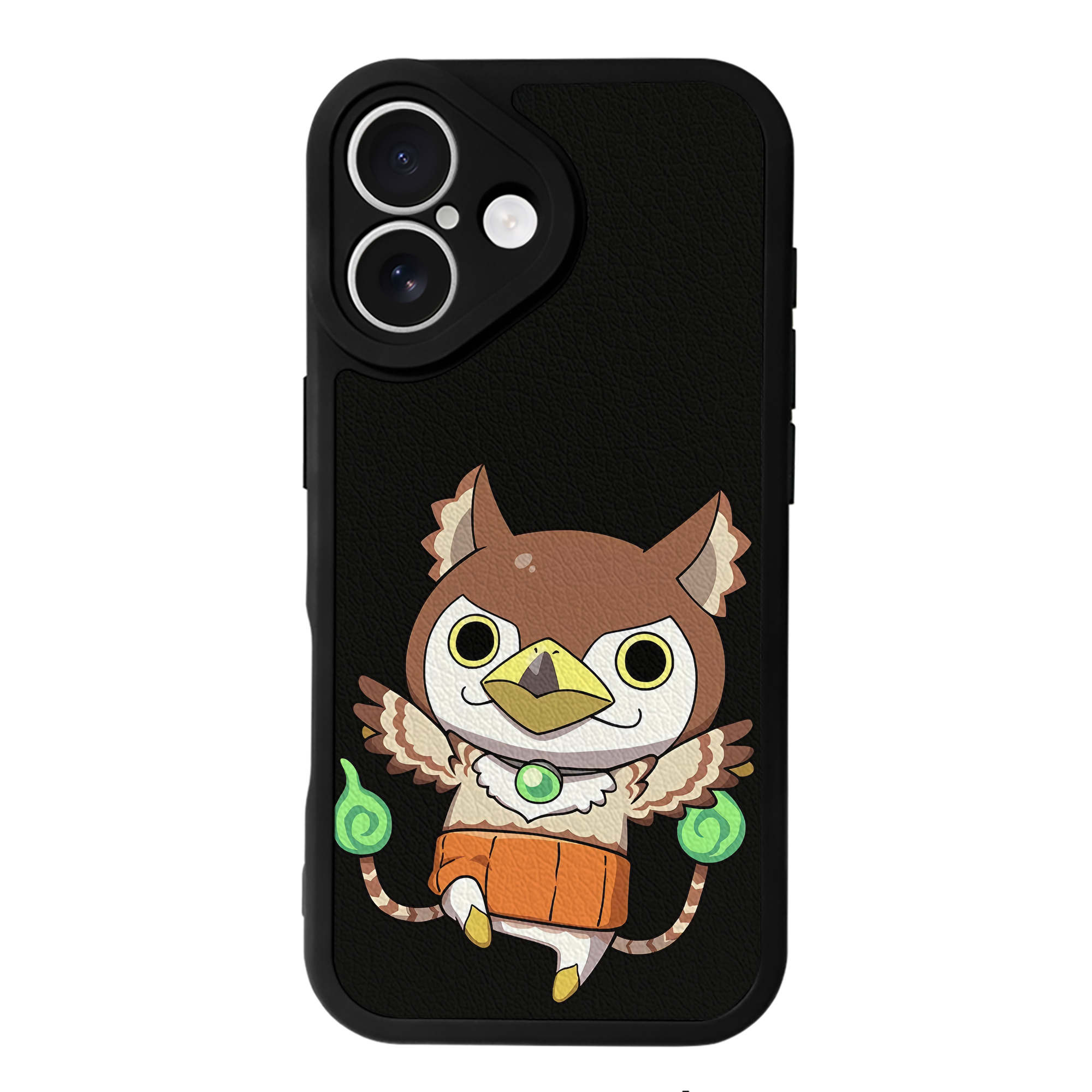 （画像用） 妖怪ウォッチ Yo-kai Watch 【iPhone 16シリーズ対応】シリコンスマホケース（レザー調） 材質：シリコン